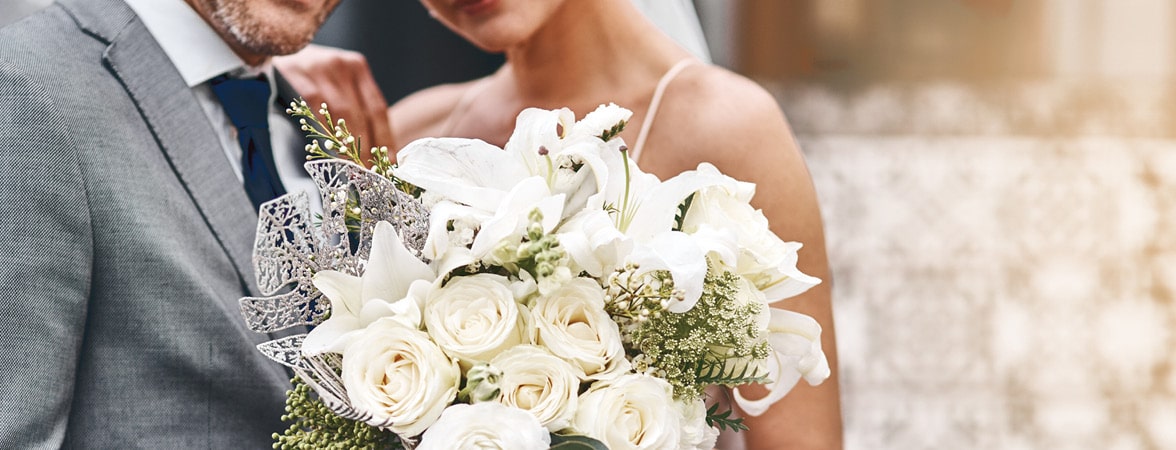 Wedding flowers from Vergeet Me Nietje in Antwerpen